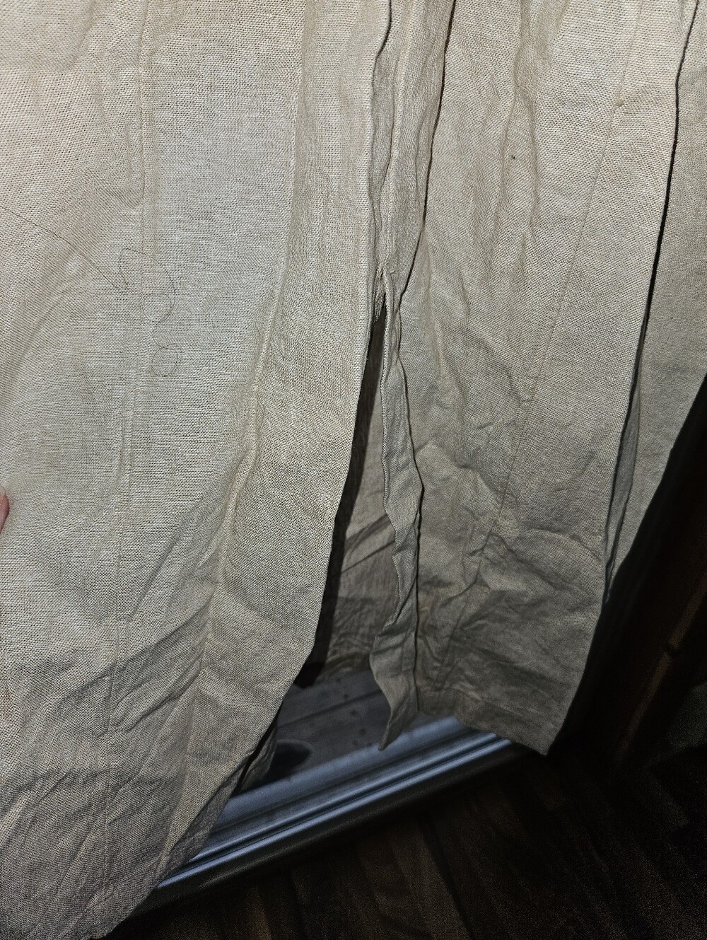 Old Navy Linen Blend Midi Dress Small - Picture 5 of 5